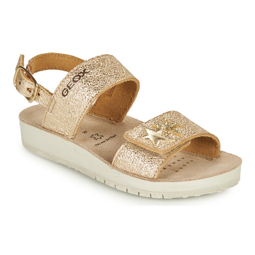 Chaussures Fille Sandales et Nu-pieds Geox SANDAL COSTAREI GI Doré