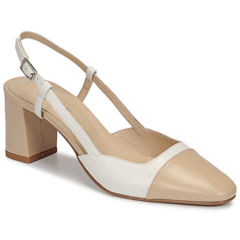 Chaussures Femme Escarpins Jonak DHAPOP Beige / Blanc