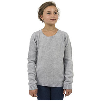 Vêtements Fille Gilets / Cardigans Kaporal Pull Fille Angel Gris Gris