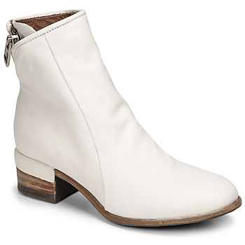 Chaussures Femme Bottines Airstep / A.S.98 GIVE ZIP Blanc