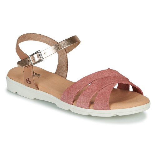 Chaussures Fille Sandales et Nu-pieds Citrouille et Compagnie OBILOU Rose