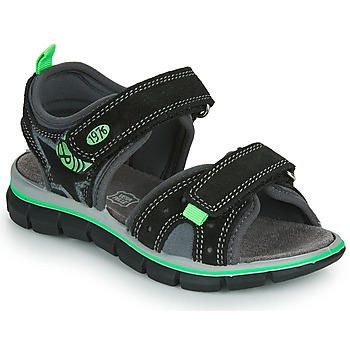 Chaussures Garçon Sandales et Nu-pieds Primigi NOIRA Noir / Vert