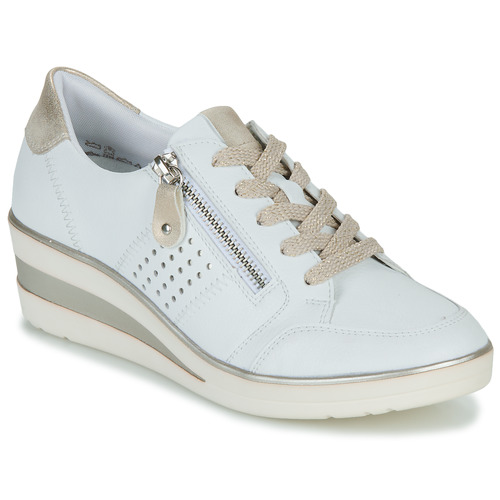 Chaussures Femme Baskets basses Remonte DORA Blanc / Doré