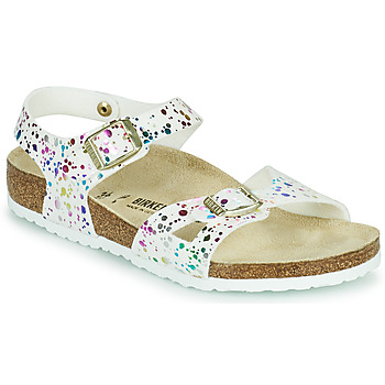 Chaussures Fille Sandales et Nu-pieds Birkenstock RIO Blanc