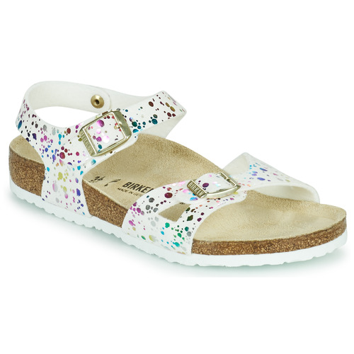 Chaussures Fille Sandales et Nu-pieds Birkenstock RIO Blanc