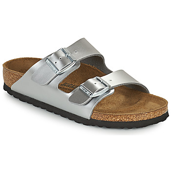 Chaussures Fille Mules Birkenstock ARIZONA Argenté