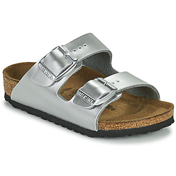 Chaussures Fille Mules Birkenstock ARIZONA Argenté