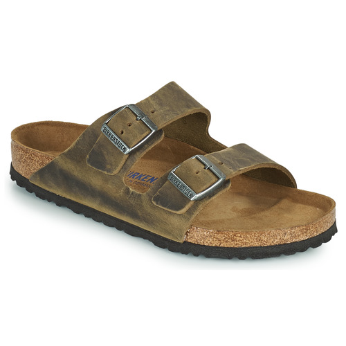 Chaussures Mules Birkenstock ARIZONA SFB Kaki