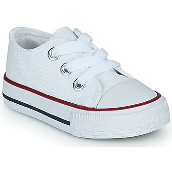 Chaussures Enfant Baskets basses Citrouille et Compagnie OTAL Blanc