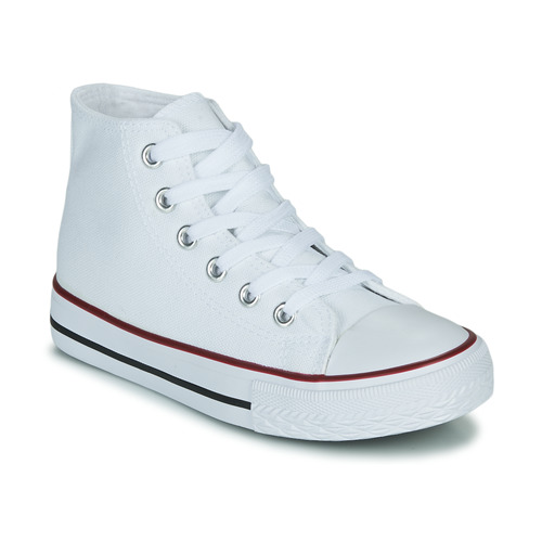 Chaussures Enfant Baskets montantes Citrouille et Compagnie OUTIL Blanc