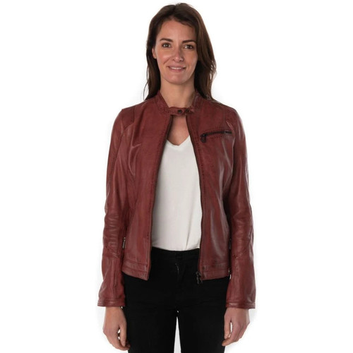 Vêtements Femme Vestes en cuir / synthétiques Rose Garden KELLY LAMB RUBY REDWINE Rouge