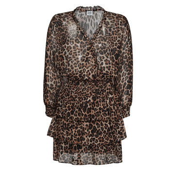 Vêtements Femme Robes courtes Liu Jo WA1530-T5059-T9680 Leopard