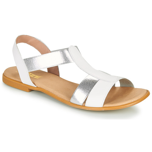 Chaussures Femme Sandales et Nu-pieds So Size OOLETTE Blanc