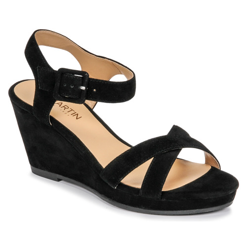 Chaussures Femme Sandales et Nu-pieds JB Martin QUERIDA Noir