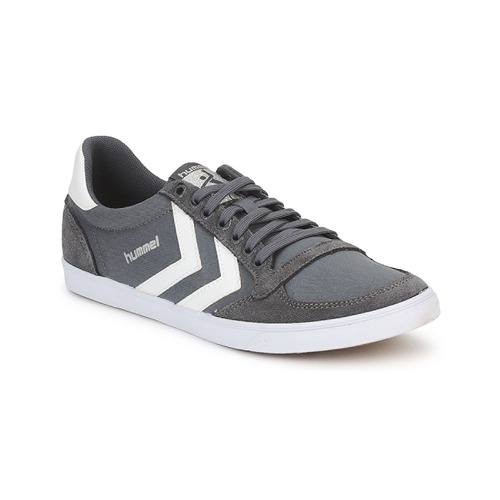 Chaussures Baskets basses hummel SLIMMER STADIL LOW Gris / Blanc