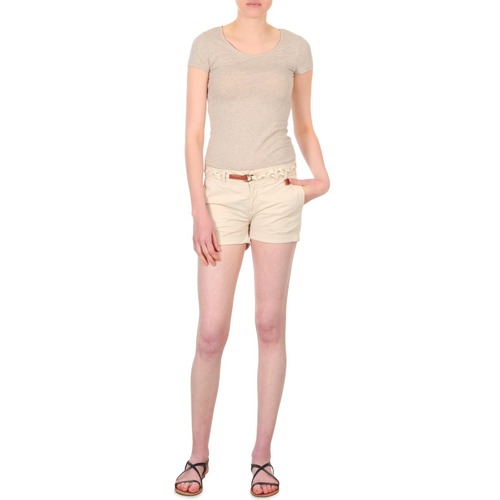 Vêtements Femme Shorts / Bermudas Franklin & Marshall MACQUARIE Beige