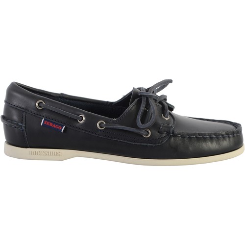 Chaussures Femme Chaussures bateau Sebago Docksides Cuir Sebago Jacqueline Bleu