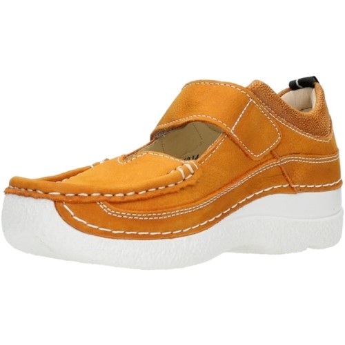 Chaussures Femme Mocassins Wolky  Orange