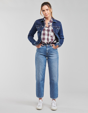 Vêtements Femme Jeans droit Pepe jeans DOVER Bleu Clair 