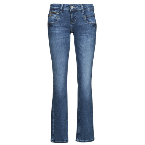 Vêtements Femme Jeans droit Freeman T.Porter ALEXA STRAIGHT SDM Bleu fonce