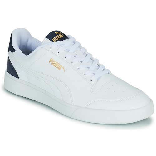 Chaussures Homme Baskets basses Puma SHUFFLE Blanc / Bleu