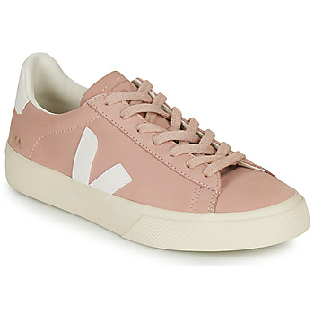 Chaussures Femme Baskets basses Veja CAMPO Rose / Blanc