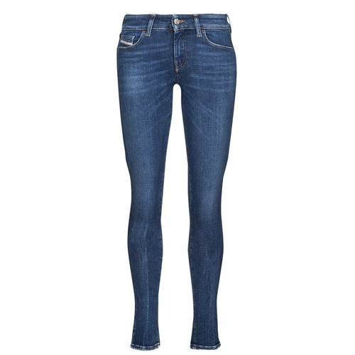 Vêtements Femme Jeans skinny Diesel SLANDY-LOW Bleu fonce