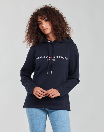 Vêtements Femme Sweats Tommy Hilfiger HERITAGE HILFIGER HOODIE LS Bleu