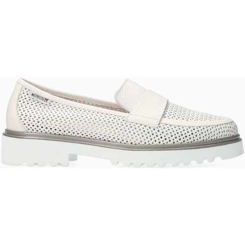 Chaussures Femme Mocassins Mephisto Mocassins en cuir SYLVIE PERF Blanc