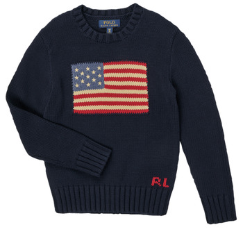 Vêtements Enfant Pulls Polo Ralph Lauren ODINE Marine