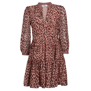 Vêtements Femme Robes courtes Liu Jo WF1019 Leopard