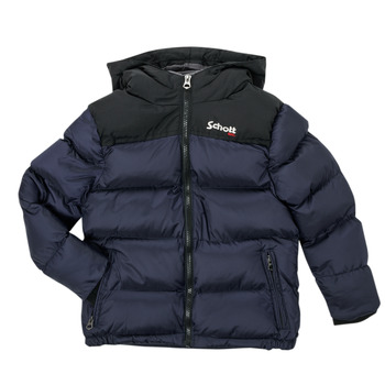 Vêtements Enfant Doudounes Schott UTAH 2 Marine