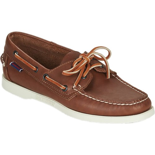 Chaussures Femme Chaussures bateau Sebago Portland Crazy Marron