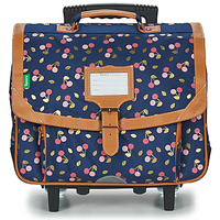 Sacs Fille Sacs / Cartables à roulettes Tann's ALEXA TROLLEY CARTABLE 38 CM Marine