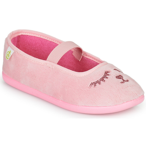 Chaussures Fille Chaussons Citrouille et Compagnie PIDDI Rose