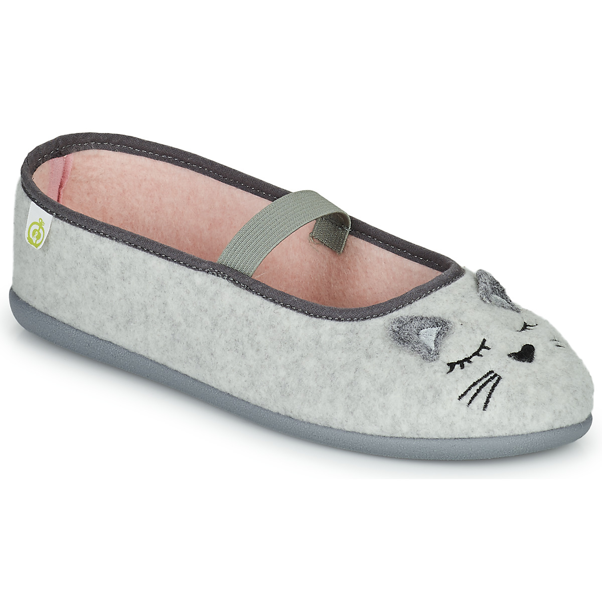 Chaussures Fille Chaussons Citrouille et Compagnie PASTALDENTE Gris