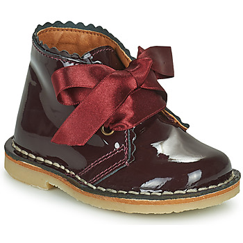 Chaussures Fille Boots Citrouille et Compagnie PASTEQU Bordeaux