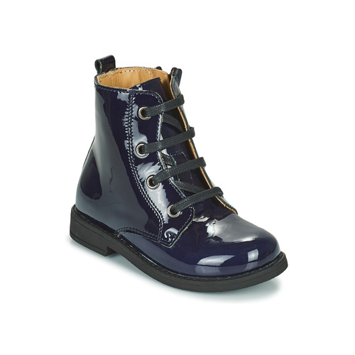 Chaussures Fille Boots Citrouille et Compagnie HEMANU Bleu