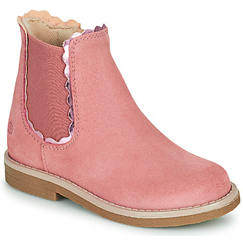 Chaussures Fille Boots Citrouille et Compagnie PRAIRIE Rose