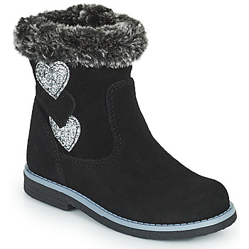 Chaussures Fille Bottes ville Citrouille et Compagnie PARAVA Noir