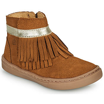 Chaussures Fille Boots Citrouille et Compagnie PIDO Camel