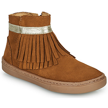 Chaussures Fille Boots Citrouille et Compagnie PIDO Camel