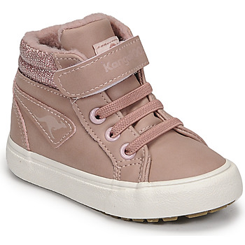 Chaussures Fille Baskets montantes Kangaroos KAVU III Rose