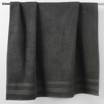 Maison & Déco Serviettes et gants de toilette Douceur d intérieur EXCELLENCE Anthracite