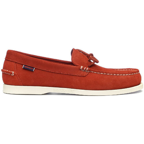 Chaussures Homme Chaussures bateau Sebago DOCKSIDES SCHOODIC BEAT OUT Rouge