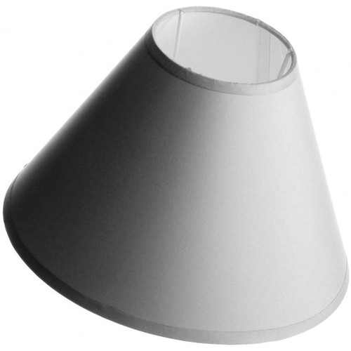 Maison & Déco Abats jours et pieds de lampe Unimasa Abat-jour conique gris 25 cm Gris