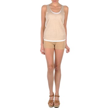 Vêtements Femme Shorts / Bermudas Majestic SOLENE Beige