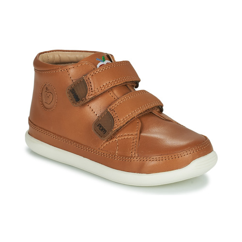 Chaussures Enfant Baskets montantes Shoo Pom CUPY SCRATCH Marron