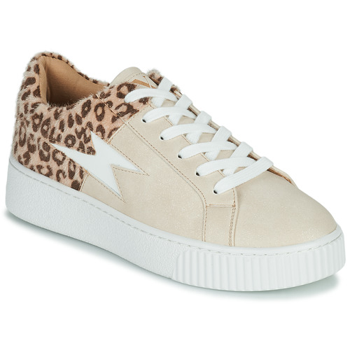 Chaussures Femme Baskets basses Vanessa Wu VENDAVEL Beige / Leopard