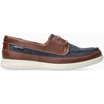 Chaussures Homme Chaussures bateau Mephisto Bateaux en cuir TREVIS Bleu